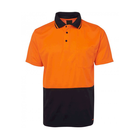 Orange and Blue Polo Shirt
