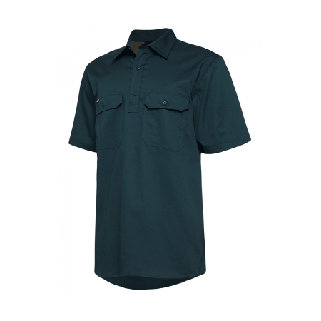 Closed Front Cotton Shirt