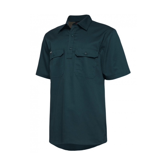 Closed Front Cotton Shirt